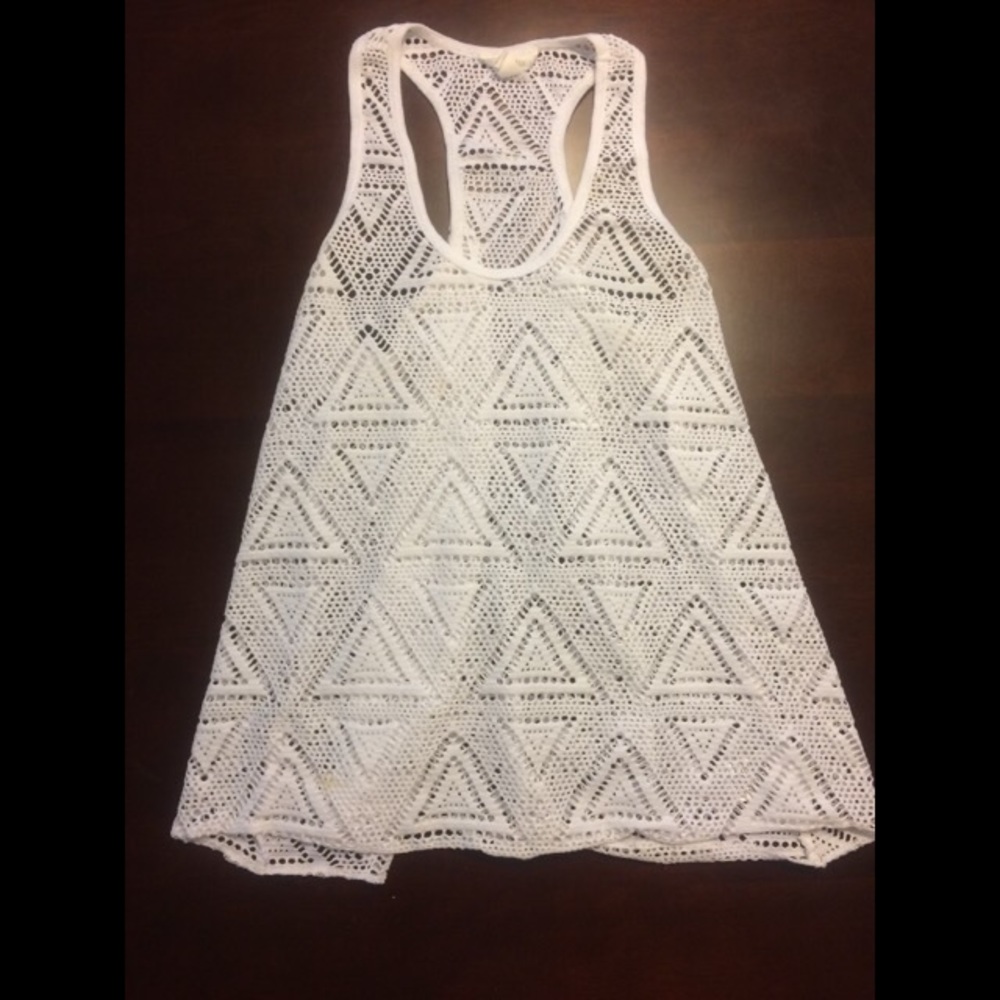 Aeropostale White Tank Top